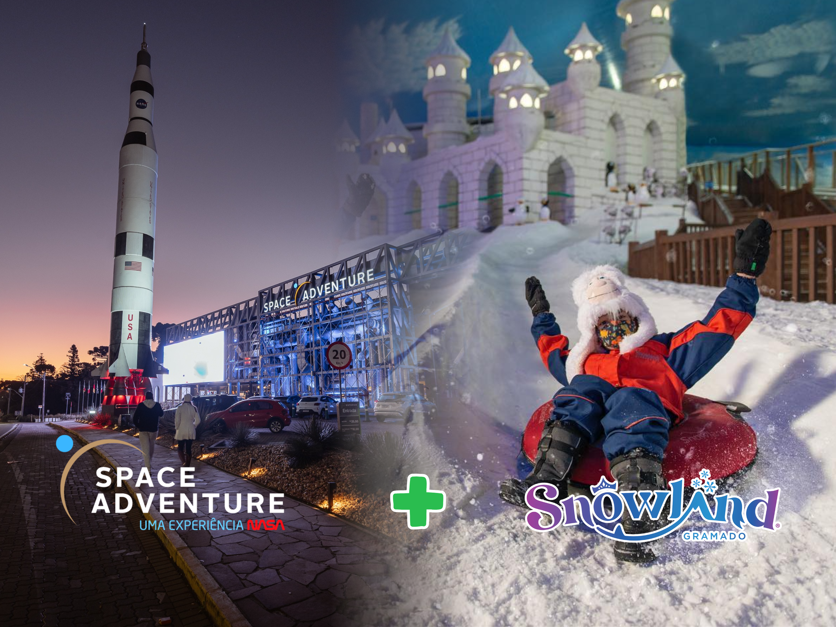 Snowland + Space Adventure
