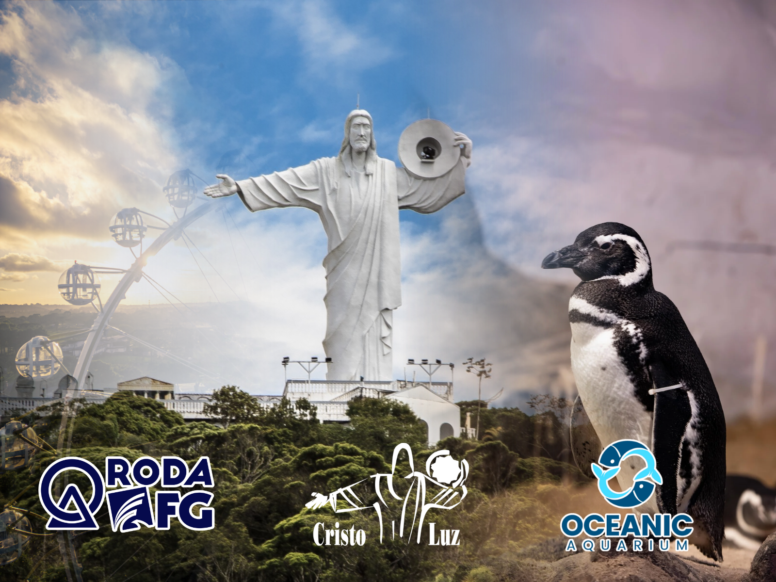 RODA FG + CRISTO LUZ + OCEANIC AQUARIUM