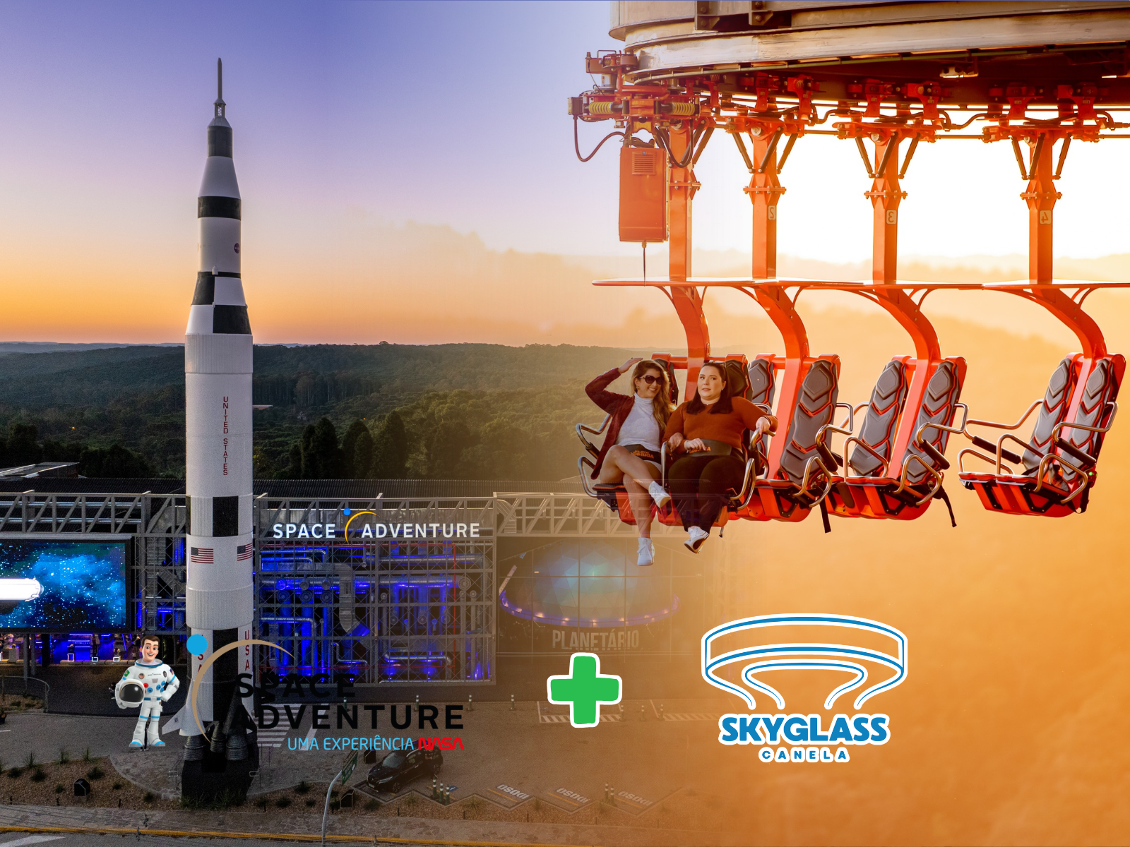 Space Adventure + Planetário + Skyglass