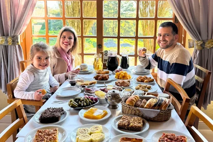 Gramado Café Colonial na Serra Gaúcha