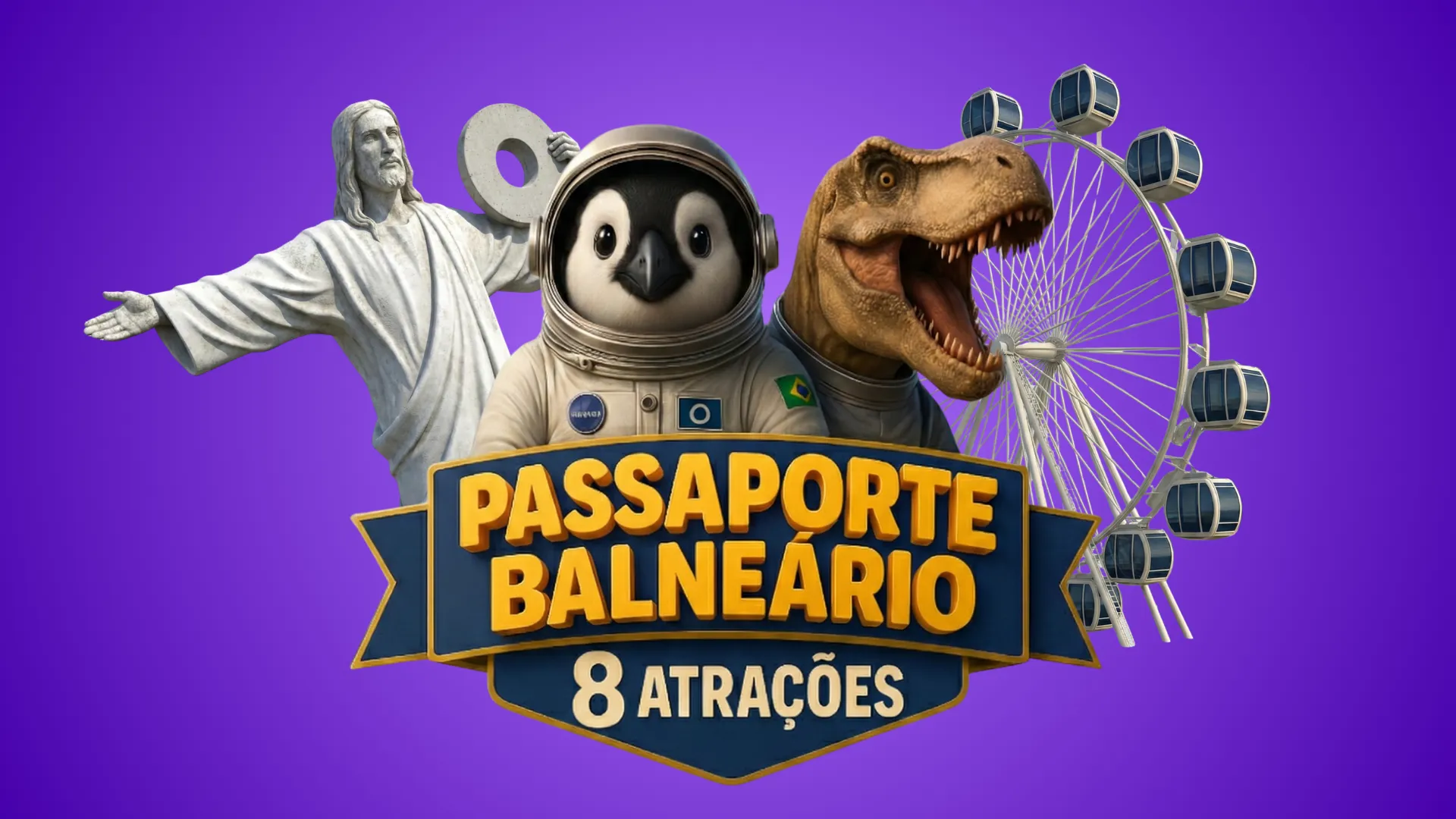 Passaporte Balneário - 8 Atrações